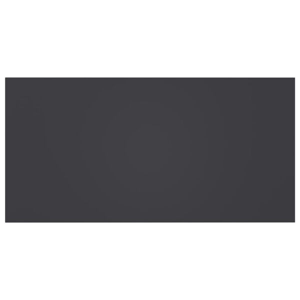 vidaXL Panneaux de biblioth&egrave;que 4 pcs Gris 40x20x1,5 cm Agglom&eacute;r&eacute;