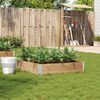 vidaXL Jardini&egrave;re 100x100 cm bois de pin massif