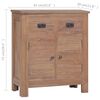 vidaXL Buffet 65x30x75 cm Bois de teck massif