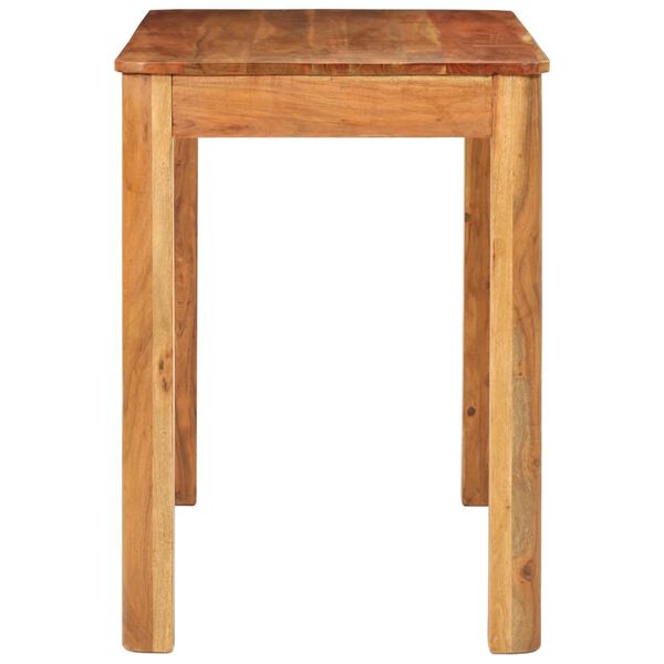 vidaXL Table &agrave; manger 110x55x76 cm bois d'acacia massif