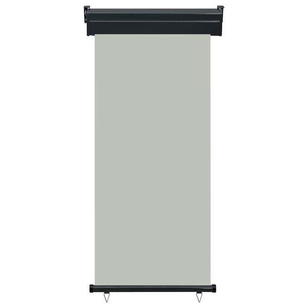 vidaXL Auvent latéral de balcon 85x250 cm Gris