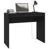 vidaXL Bureau Noir 90x40x72 cm Bois d'ing&eacute;nierie