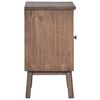 vidaXL Table de chevet 40x30x53 cm Bois de teck solide
