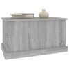 vidaXL Bo&icirc;te de rangement sonoma gris 70x40x38 cm bois d'ing&eacute;nierie
