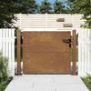 vidaXL Portail de jardin 100x100 cm en acier Corten