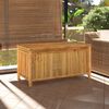 vidaXL Bo&icirc;te de rangement de jardin 110x52x55 cm Bambou