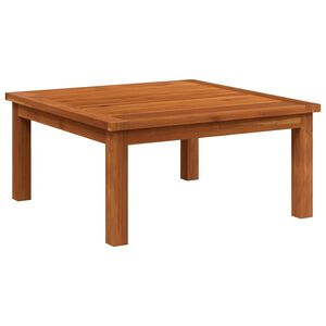 vidaXL Table de salon de jardin 63x63x30 cm Bois solide d'acacia