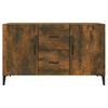 vidaXL Buffet ch&ecirc;ne fum&eacute; 100x36x60 cm bois d'ing&eacute;nierie