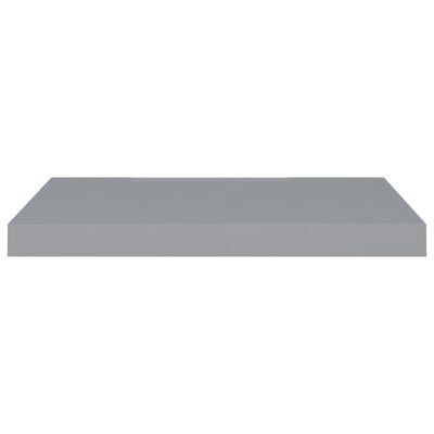 vidaXL Étagères murales flottantes 4 pcs Gris 60x23,5x3,8 cm MDF