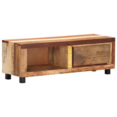 vidaXL Meuble TV 100x30x33 cm Bois de récupération massif