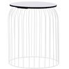 vidaXL Tables basses 3 pcs Blanc