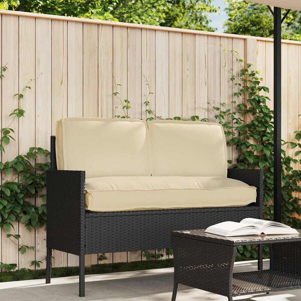 vidaXL Ensemble de coussins 3 pcs Beige Tissu Oxford