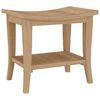 vidaXL Table d'appoint de salle de bain 50x35x45cm bois de teck solide