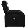 vidaXL Fauteuil inclinable de massage &eacute;lectrique noir similicuir