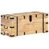 vidaXL Coffre 90x40x40 cm Bois solide de manguier