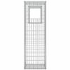 vidaXL Jardini&egrave;re/Poteau de panier de gabion 2 pcs Acier 50x50x160 cm