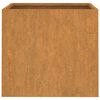 vidaXL Jardini&egrave;res 2 pcs 42x40x39 cm acier corten