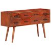vidaXL Buffet 110x30x59 cm Bois massif de manguier