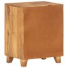 vidaXL Table de chevet 40x30x50 cm Bois de manguier massif