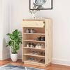 vidaXL Armoire &agrave; chaussures 60x34x105 cm Bois de pin massif