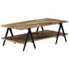 vidaXL Table basse 115x60x40 cm Bois de r&eacute;cup&eacute;ration massif