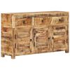 vidaXL Buffet 110x30x65 cm Bois massif de manguier