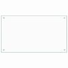 vidaXL Dosseret de cuisine Transparent 90x50 cm Verre tremp&eacute;