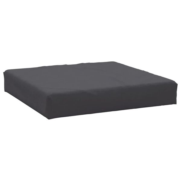 vidaXL Coussin de palette anthracite 60x60x6 cm tissu oxford