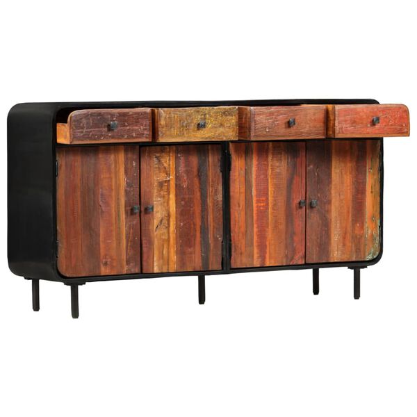 vidaXL Buffet Bois de récupération solide 140x35x76 cm