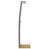 vidaXL Douche d'ext&eacute;rieur gris 55x60x224 cm r&eacute;sine tress&eacute;e bois acacia