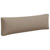 vidaXL Coussins de palette lot de 3 taupe tissu