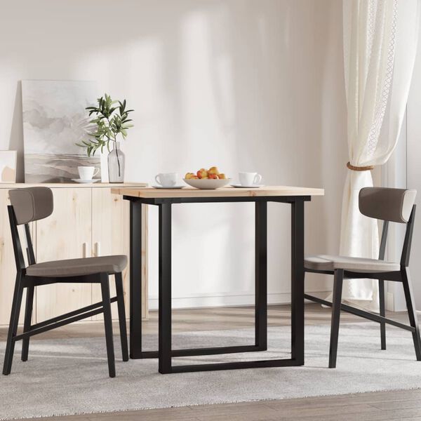 vidaXL Dessus de table 80x50x2,5 cm rectangulaire bois de pin massif