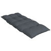vidaXL Coussins de chaise &agrave; dossier haut lot de 6 anthracite