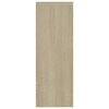 vidaXL &Eacute;tag&egrave;re murale Ch&ecirc;ne sonoma 45,1x16x45,1 cm Bois d&rsquo;ing&eacute;nierie