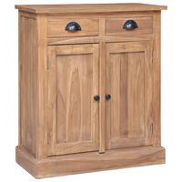 vidaXL Armoire latérale 65x30x75 cm Teck solide