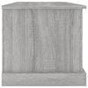 vidaXL Bo&icirc;te de rangement sonoma gris 70x40x38 cm bois d'ing&eacute;nierie