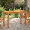vidaXL Table &agrave; manger de jardin 110x55x75 cm bois massif d'acacia