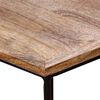 vidaXL Table basse Bois de manguier massif 56x48x40 cm