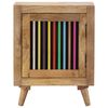 vidaXL Table de chevet 40x30x50 cm Bois de manguier massif