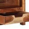 vidaXL Table basse 84x49x40 cm bois d'acacia massif