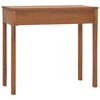 vidaXL Bureau 81x40x75 cm Bois de teck solide