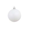 vidaXL Ensemble de boules de Noël 100 pcs 3/4/6 cm Blanc/Gris