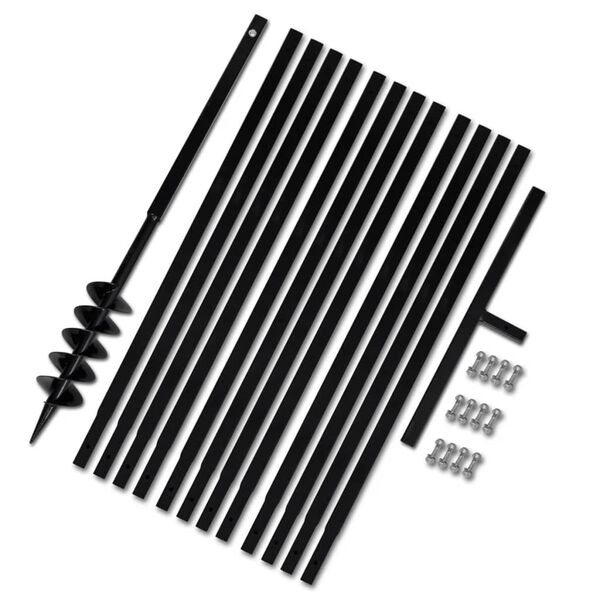 B&ecirc;che et tari&egrave;re manuelle 100 mm Avec Rallonge m&egrave;che tari&egrave;re 13 m