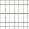 vidaXL Cl&ocirc;ture de jardin sertie Acier inoxydable 100x85 cm 21x21x2,5mm