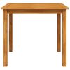 vidaXL Table de jardin 85x85x74 cm Bois d'acacia massif
