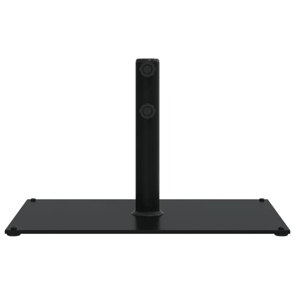 vidaXL Base de parasol pour mâts Ø32/38/48 mm 15 kg rectangulaire