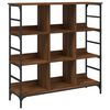 vidaXL Buffet ch&ecirc;ne marron 102x32x103,5 cm bois d'ing&eacute;nierie