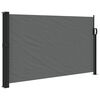 vidaXL Store lat&eacute;ral r&eacute;tractable Anthracite 120 x 500 cm