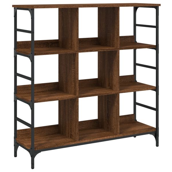 vidaXL Buffet ch&ecirc;ne marron 102x32x103,5 cm bois d'ing&eacute;nierie