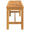 vidaXL Banc de jardin 110 cm bois massif d'acacia